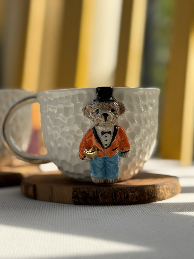 Teddy turuncu mug