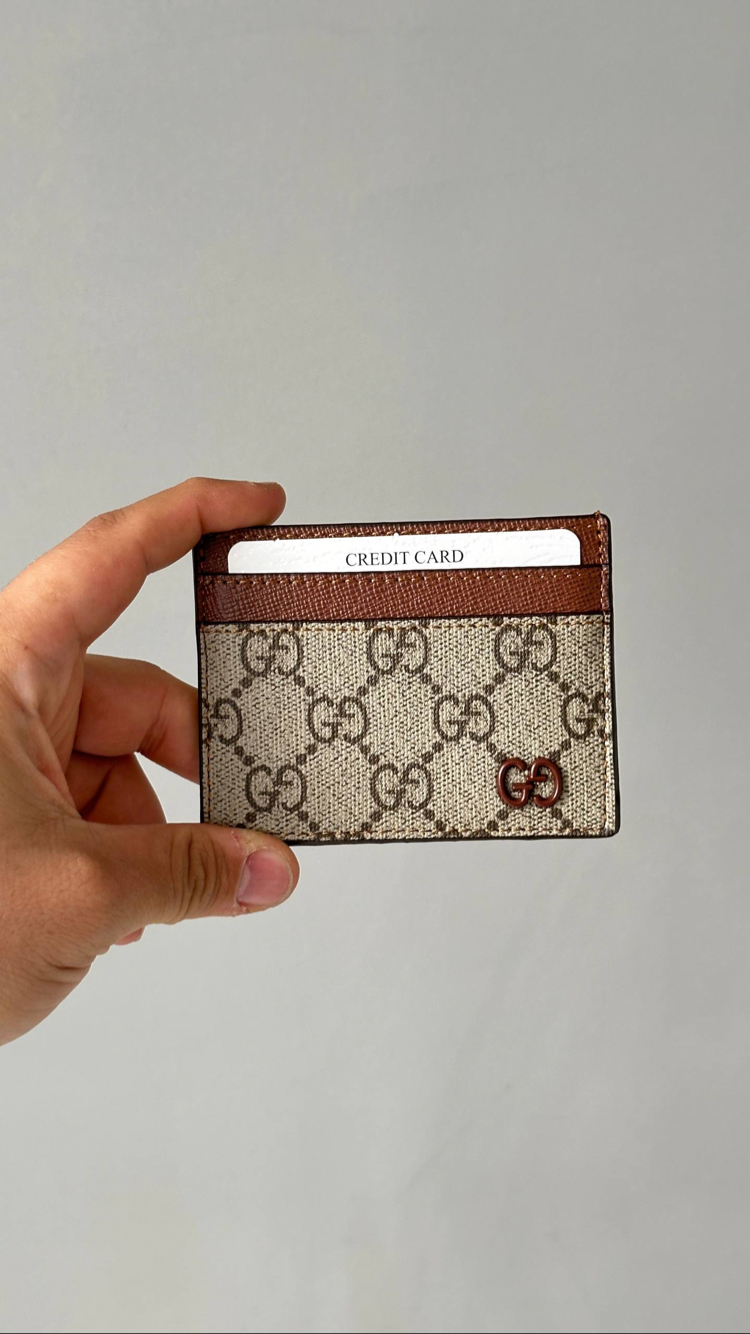 Gucci Gerçek Deri Kartlık - Kutulu