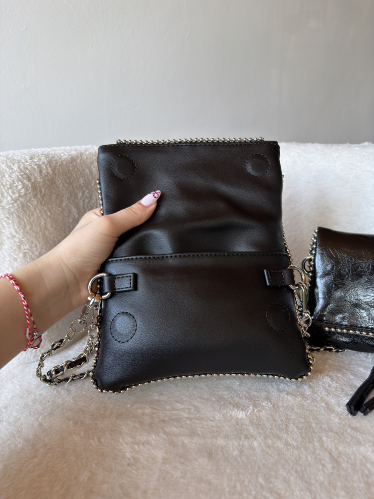 Zadig Clutch Small Gizli Mıknatıs Çanta