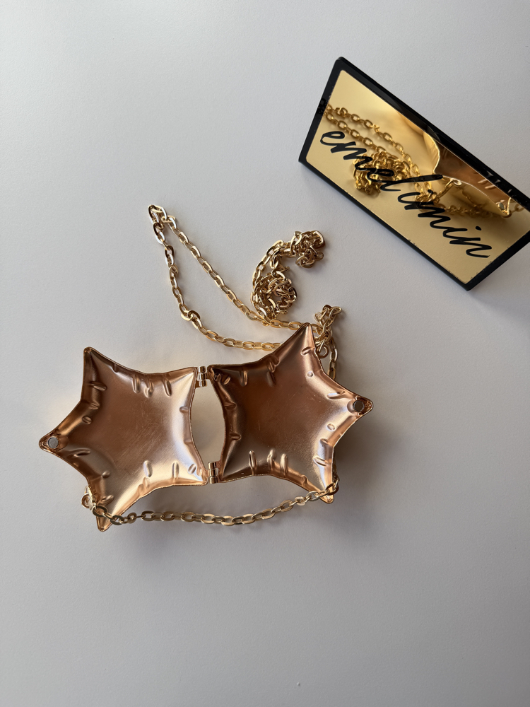 Lüks Davet Sea & Star Mini Çanta