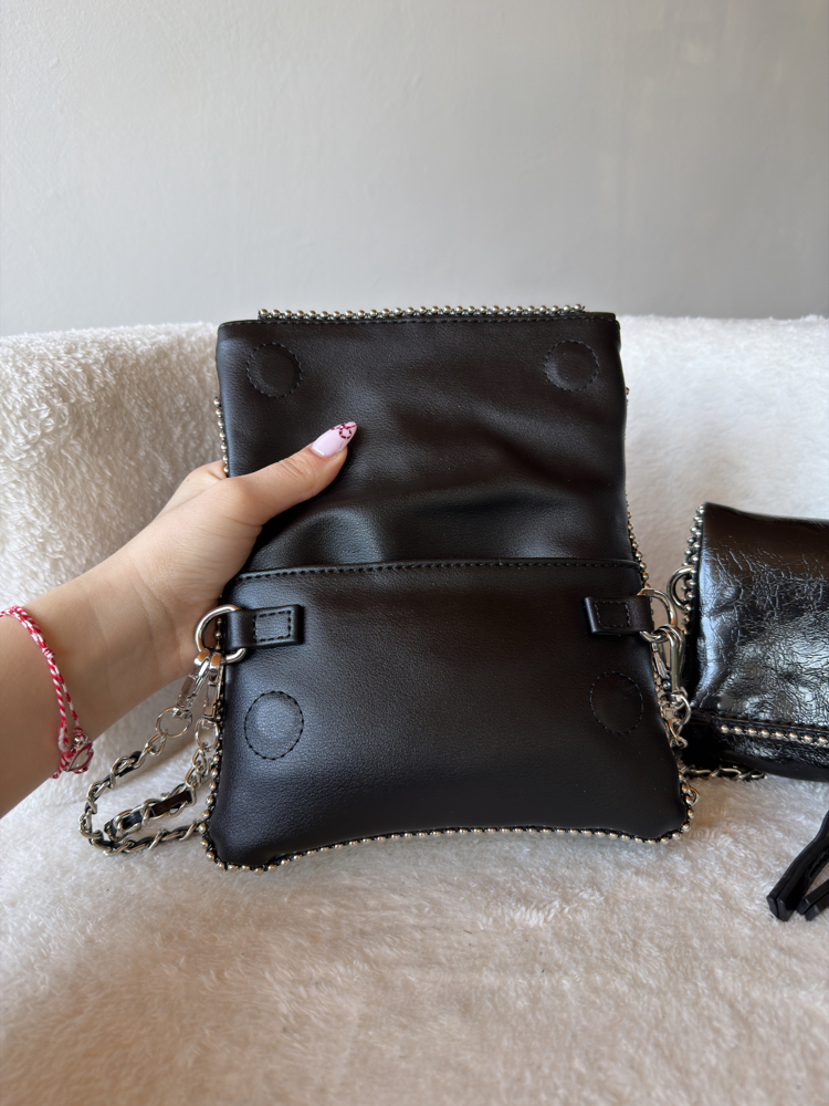 Zadig Clutch Small Gizli Mıknatıs Çanta