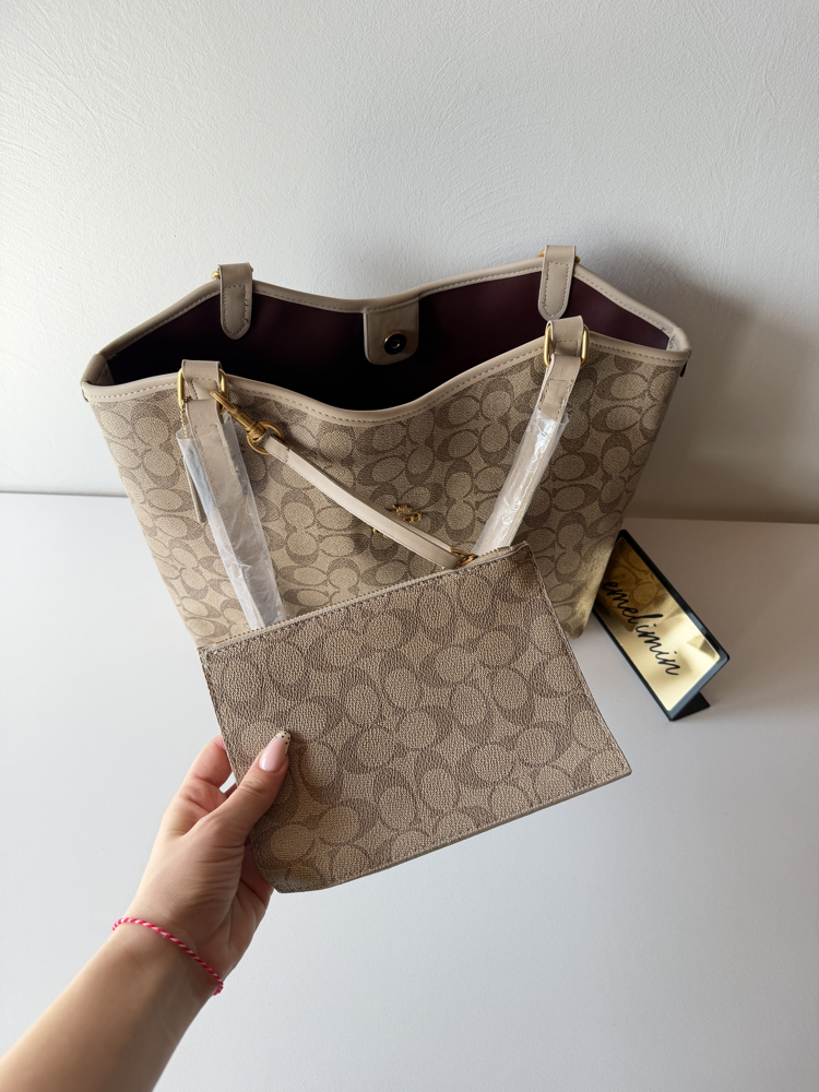 Coach Cabas De Jour En Toile - İthal Deri