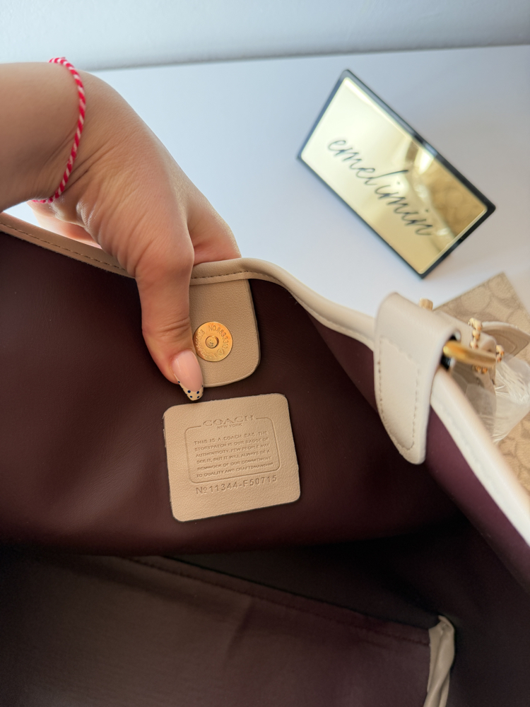 Coach Cabas De Jour En Toile - İthal Deri