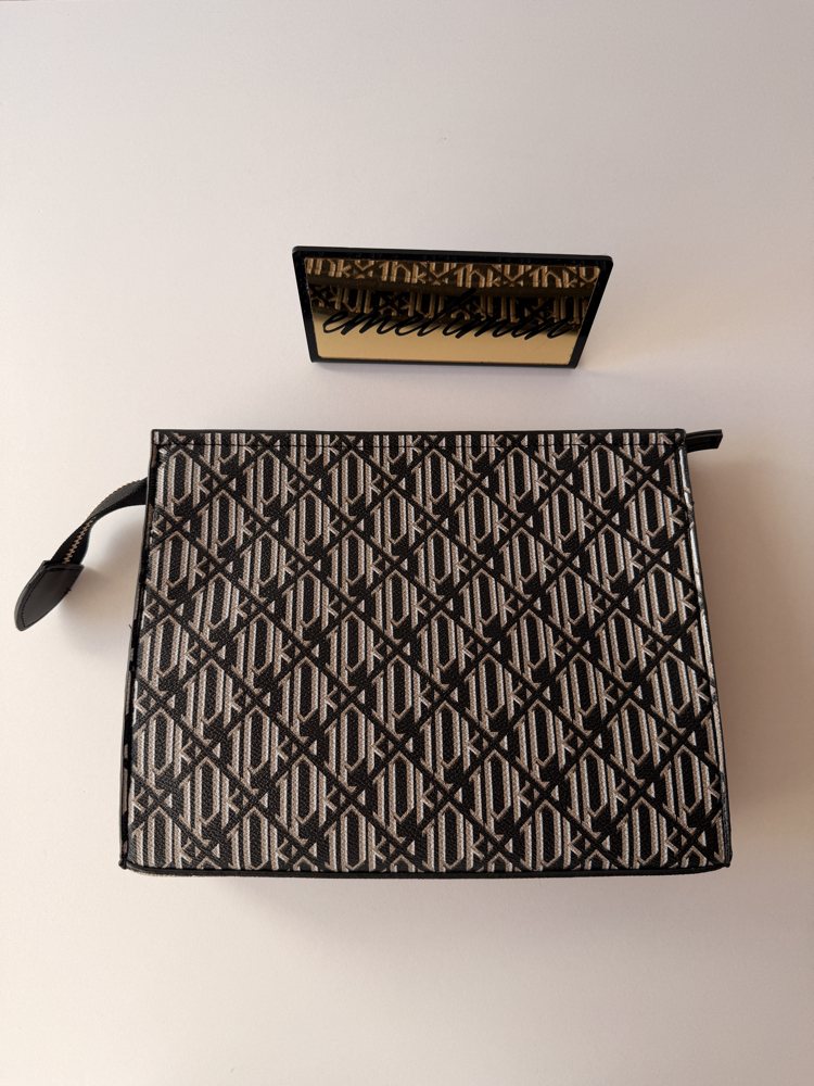 Siyah Mia Model Clutch Çanta