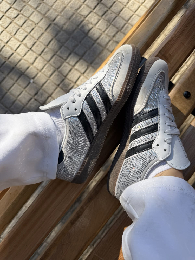 İthal Adidas Samba OG Rhinestone 