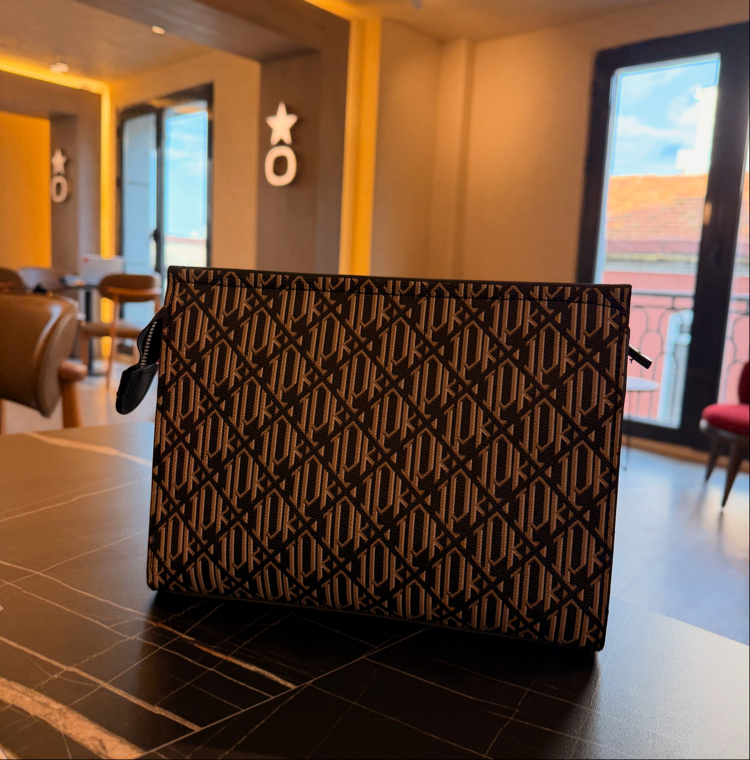 Siyah Mia Model Clutch Çanta