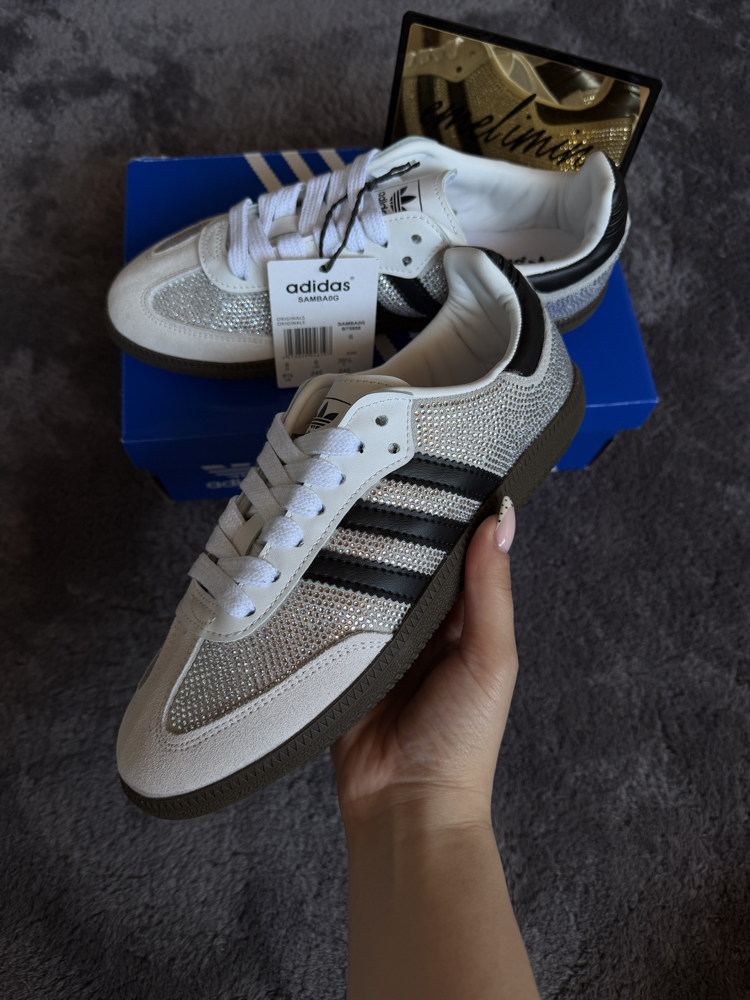 İthal Adidas Samba OG Rhinestone 