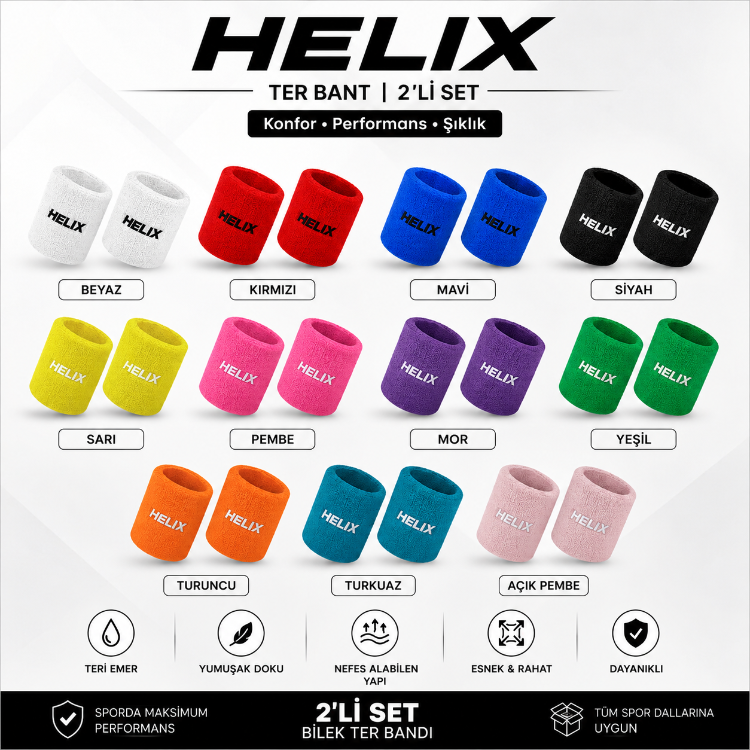 Helix Tenis Bilek Bandı