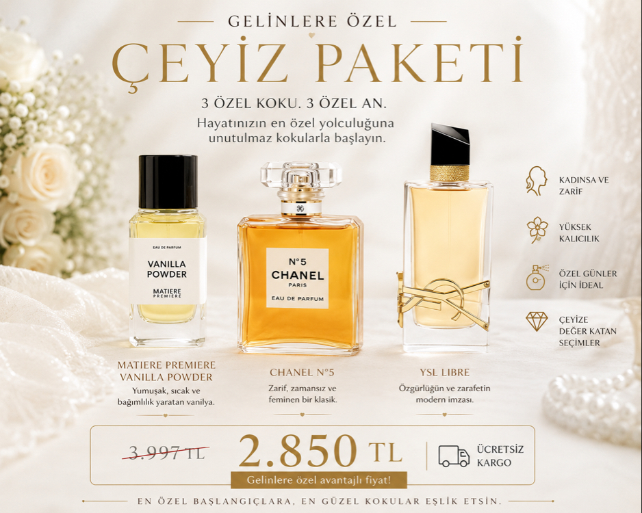 ÇEYİZ PAKETİ - Sınırlı Stok