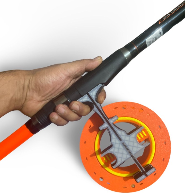 17cm Makaralı Kasnak İçin Kamışa Takma Aparatı