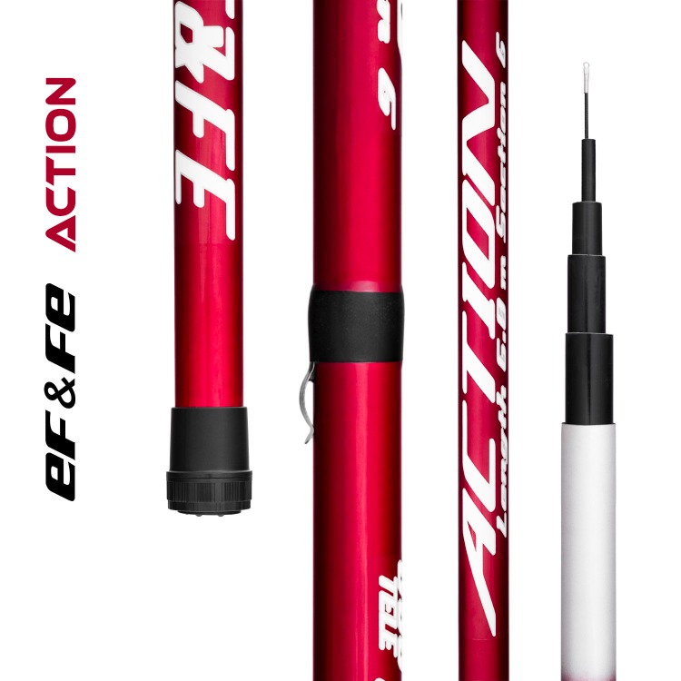 EFFE Action Göl Kamışı 4 metre - 5 - 6 - 7 metre varyasyonlar