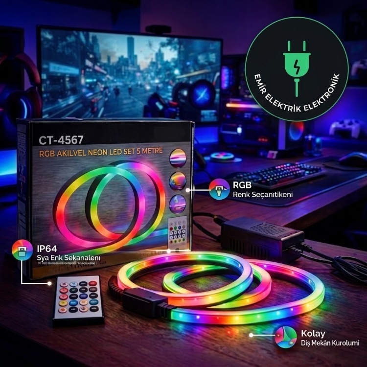 CATA PİXEL NEON LED 5mt