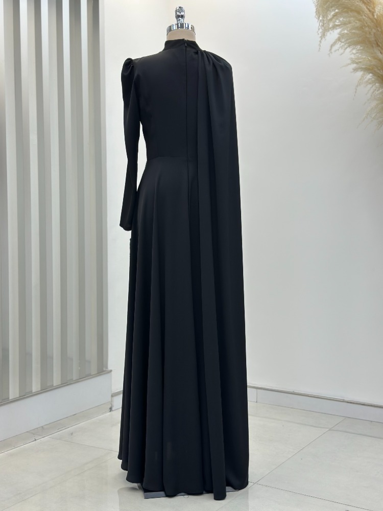 Emi Zenn Tesettür 25159-SIYAH