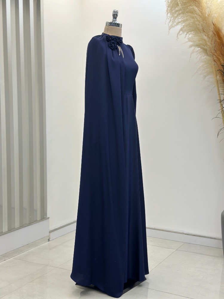 Emi Zenn Tesettür 25159-LACİVERT