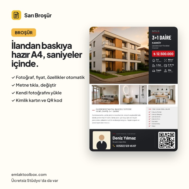 Sarı Broşür - Yapay Zekâ Kredisi (40 kredi) - TEST