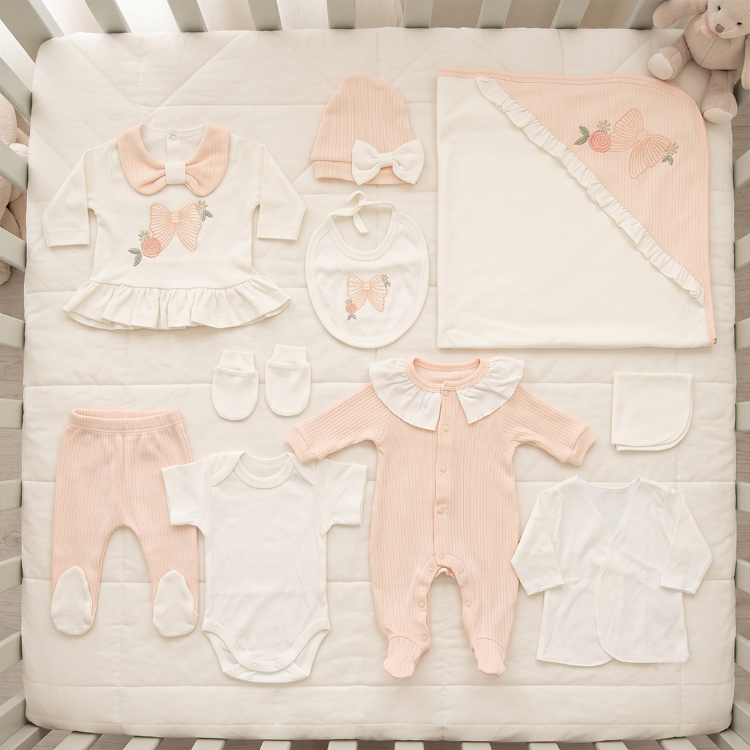 Petite Ceremony Apricot Hastane Çıkış Setleri