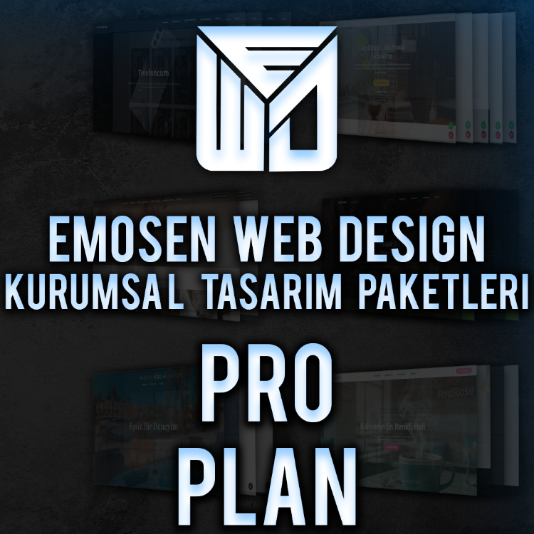 Emosen Design Kurumsal Tasarım Paketleri (Pro Plan)