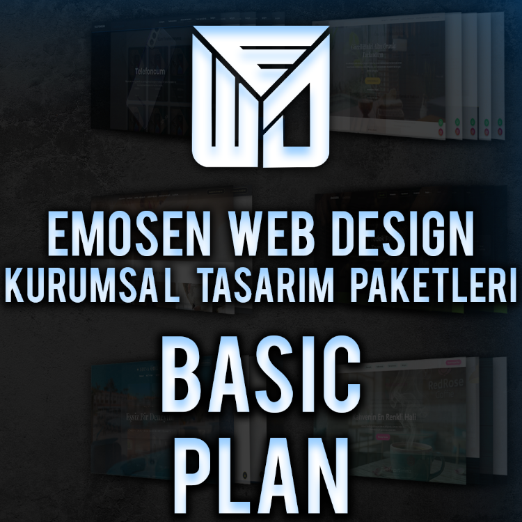 Emosen Design Kurumsal Tasarım Paketleri (Basic Plan)