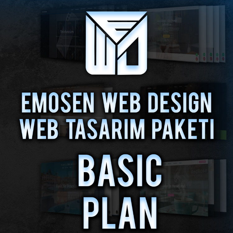 Emosen Design Web Tasarım Paketi (Basic Plan)