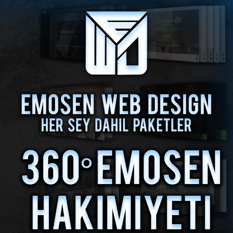 Emosen Web Design Her Şey Dahil Paketler (360° Emosen Hakimiyeti)