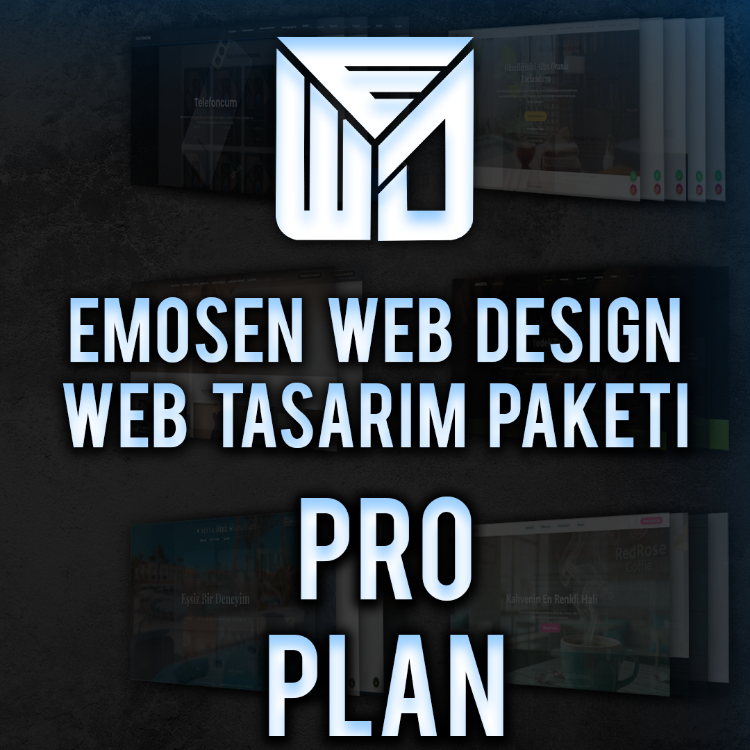 Emosen Design Web Tasarım Paketi (Pro Plan)