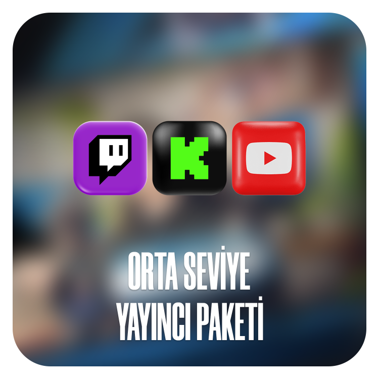 ORTA SEVİYE | YAYINCI PAKETİ