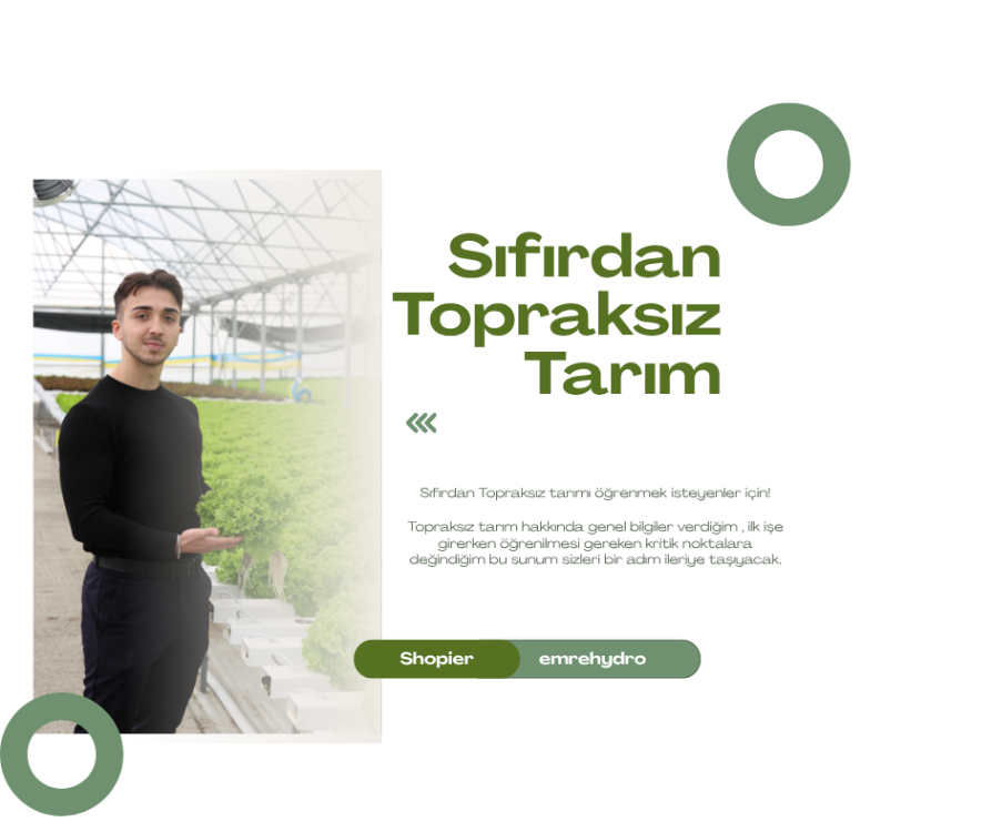 Sıfırdan Topraksız Tarım..