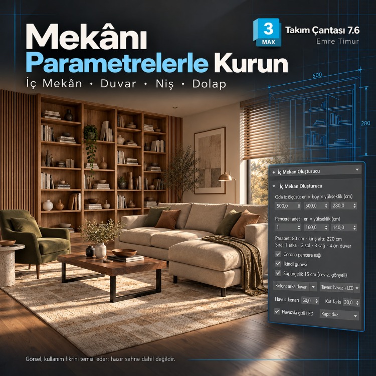 Emre Timur 3ds Max Takım Çantası 11.0 — Hazırlanıyor