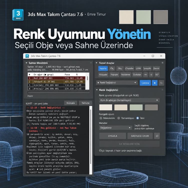 Emre Timur 3ds Max Takım Çantası 11.0 — Hazırlanıyor