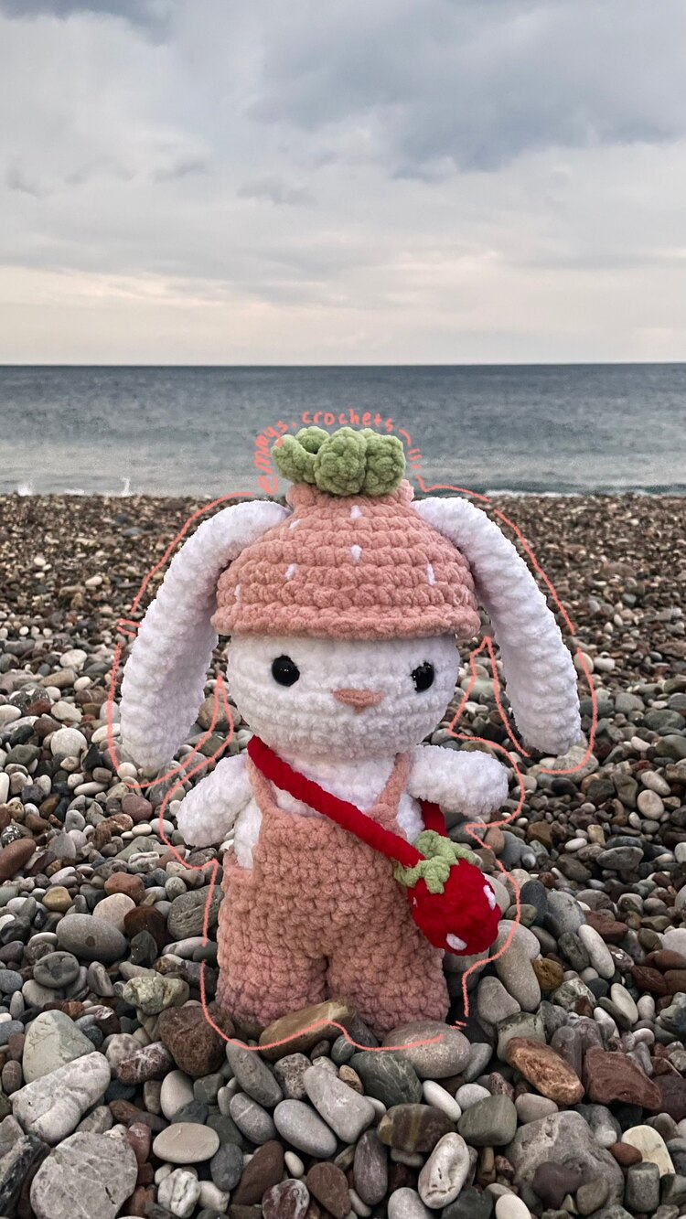 Çilek Bunny Plushie