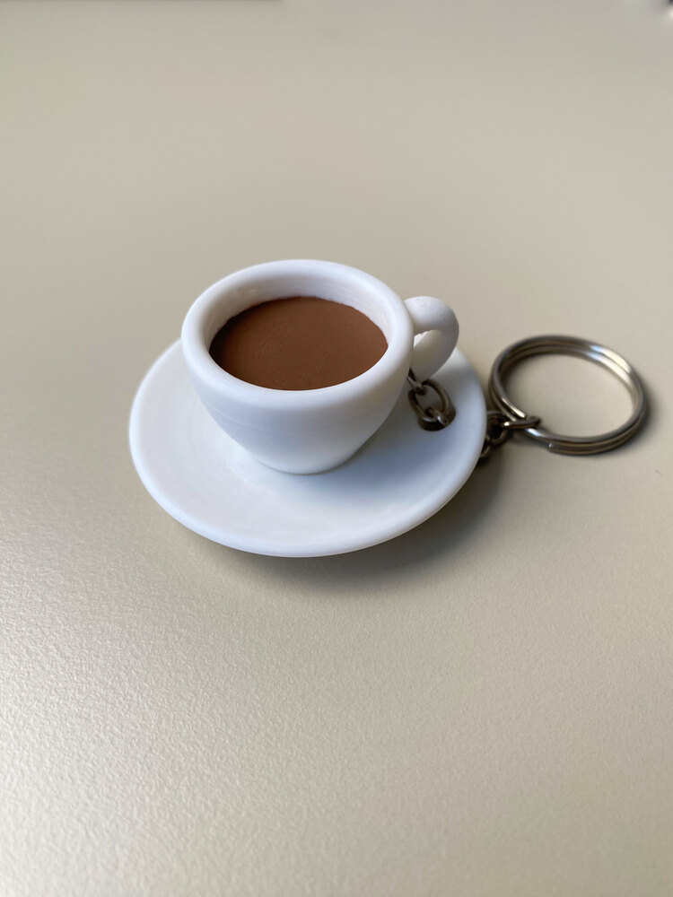Mini Türk Kahvesi Anahtarlık
