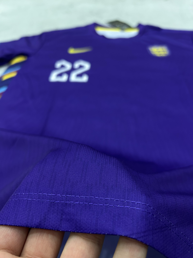 İngiltere Bellingham A kalite mor retro