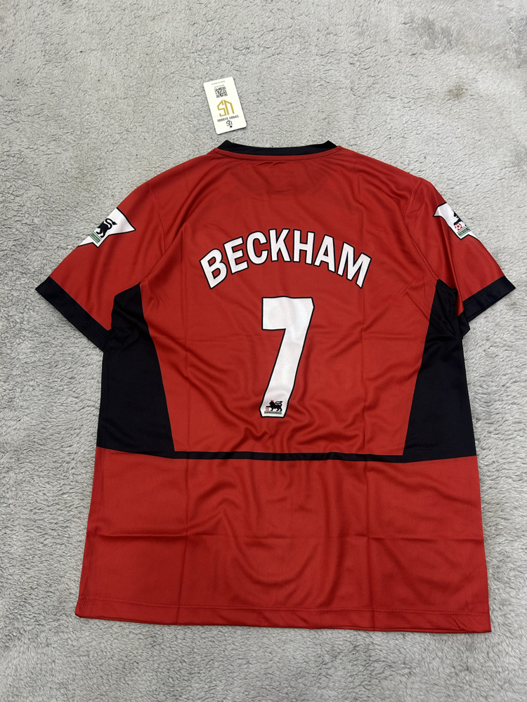 Beckham Manchester Utd retro