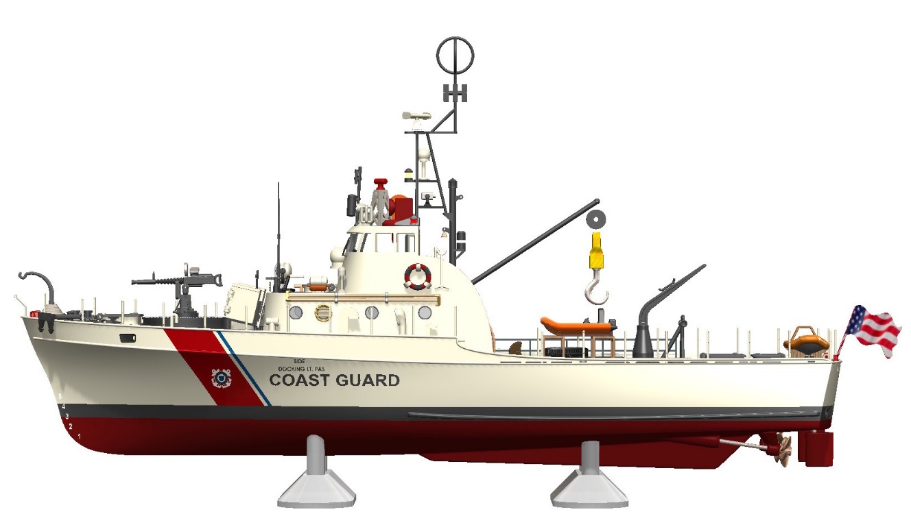 USCG Point Class Cutter 1:34 RC Ready 3D Printable Model