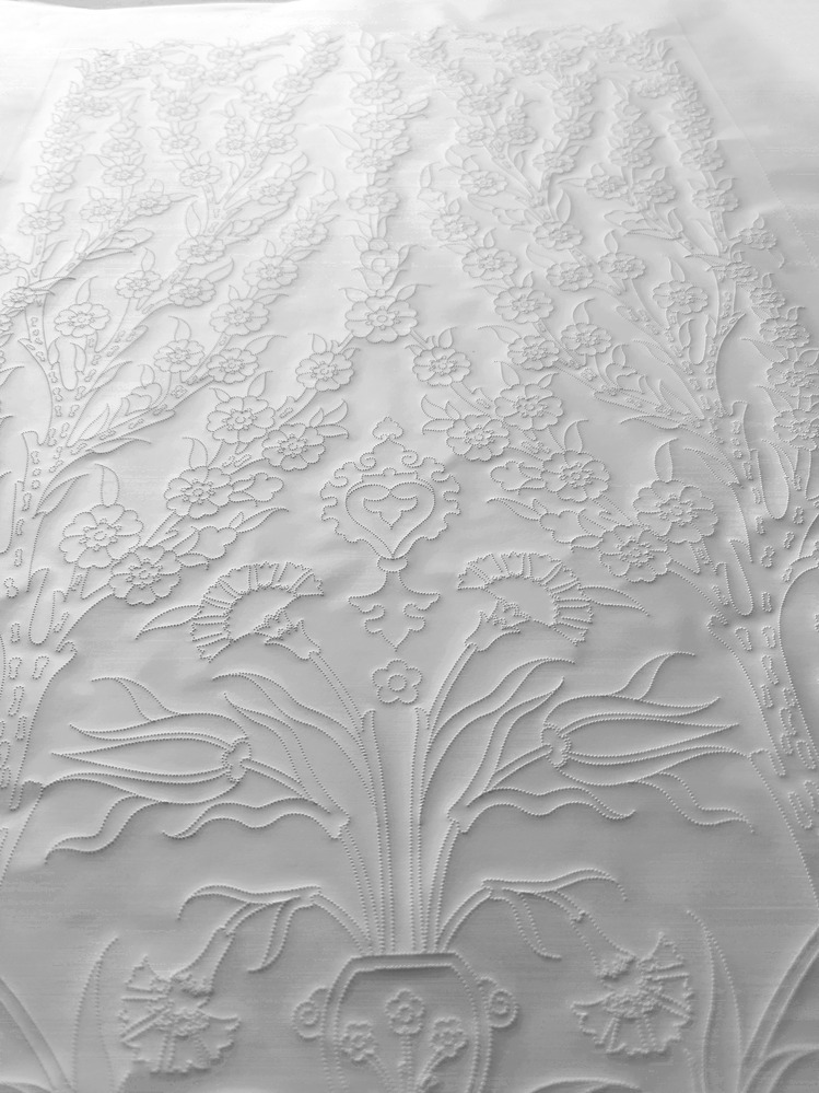 Perforated Stencil 40x60 cm. Oversized - Tile Pattern with Tree of Life Motif
