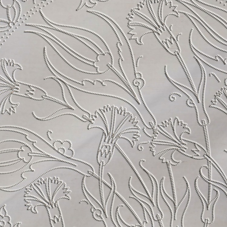 Perforated Stencil 30 cm. - Tulip Carnation Tile Plate Pattern
