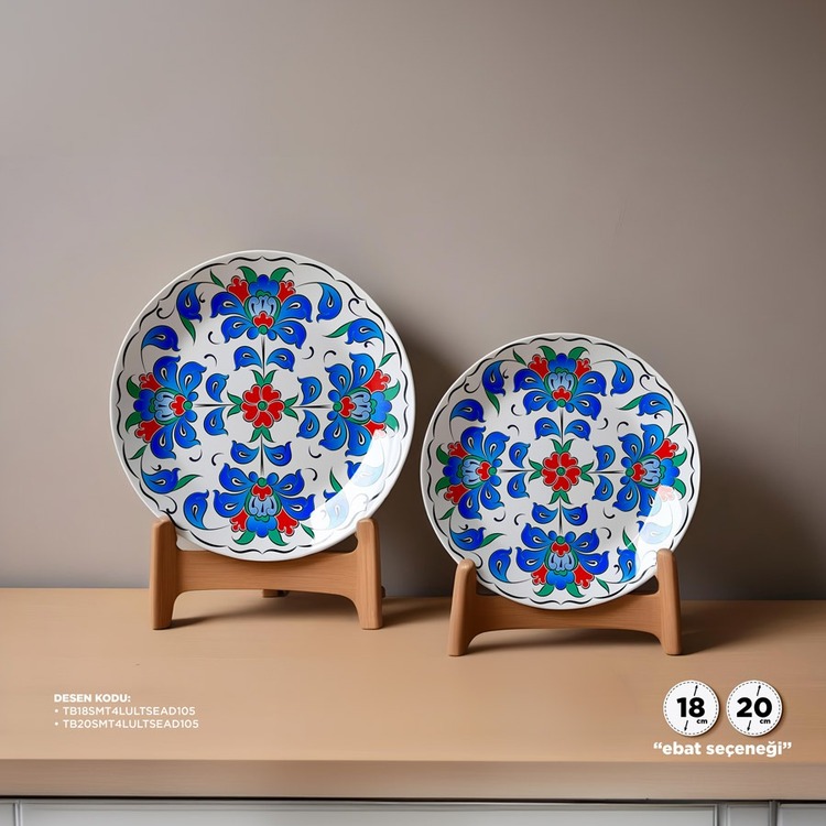 Perforated Stencil - Symmetrical Quadruple Lotus Tile Pattern