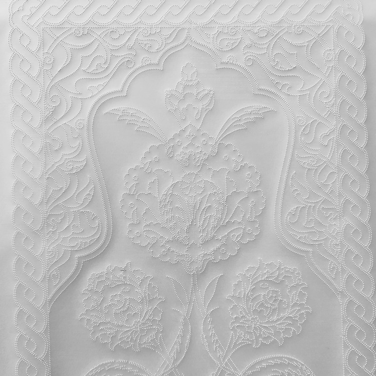 Perforated Stencil 20 x 100 cm. - Herbal Hatayi Vase Motif Tile Pattern