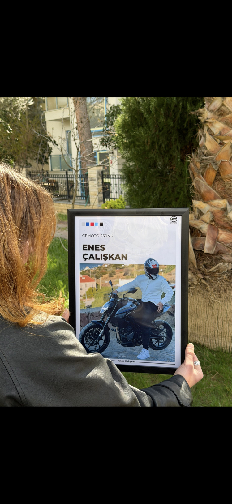 Kişiye Özel Tasarımlı Motorcu Çerçeve 01