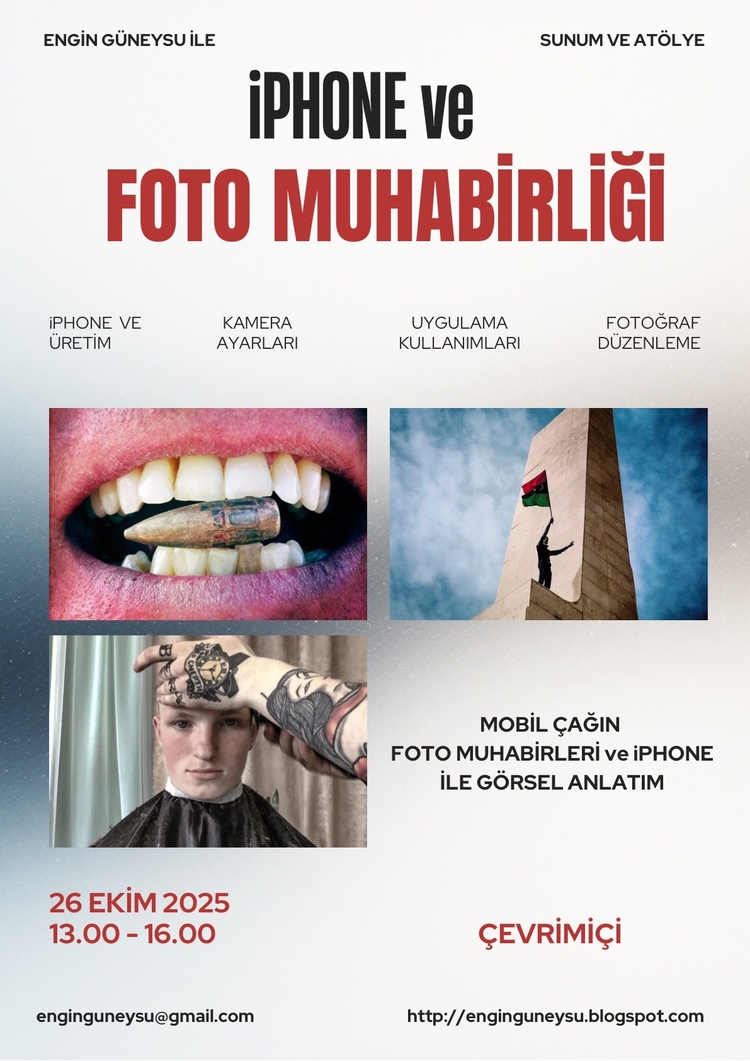 iPhone ile Foto Muhabirliği Atölyesi