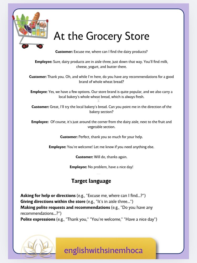 English Vocabulary Booster A1–A2 Level