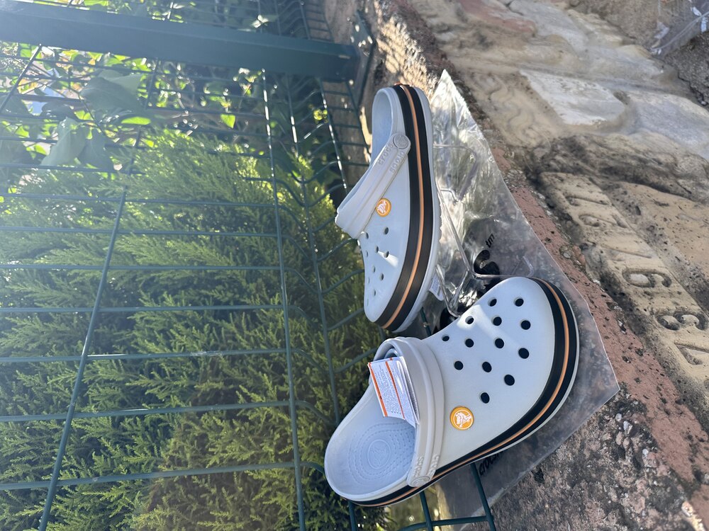 CROCS TAŞ~SİYAH~TURUNCU