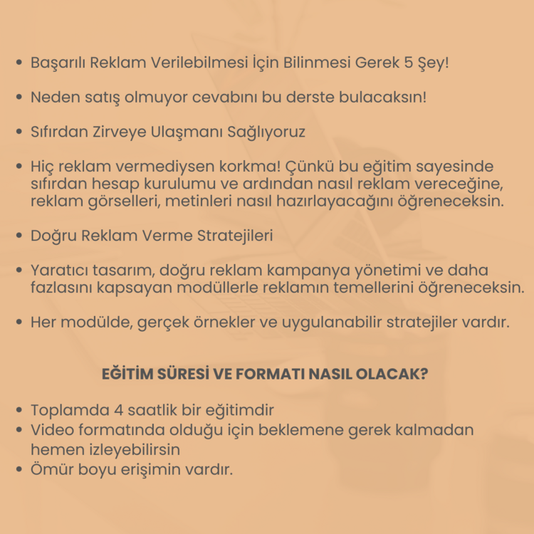 Maximize Mesaj Reklam Eğitimi