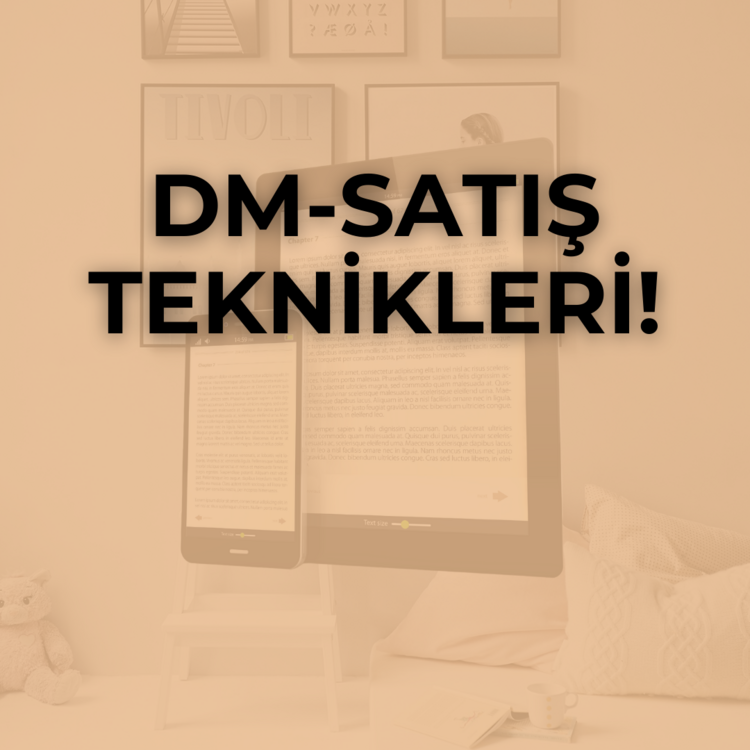 DM-SATIŞ TEKNİKLERİ E-KİTAB'I!