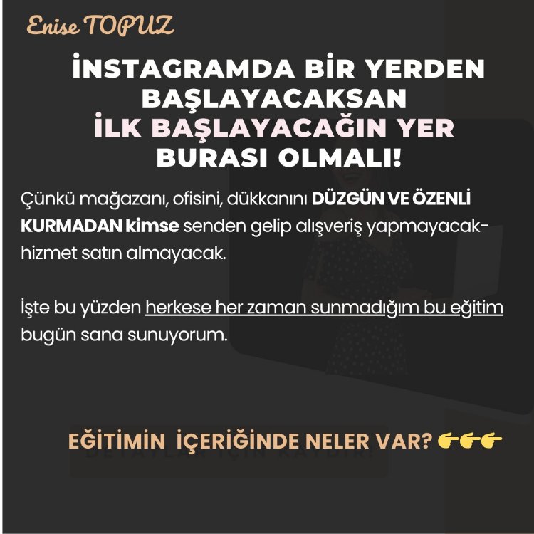Satış yaptıran Profil Düzeni Eğitimi