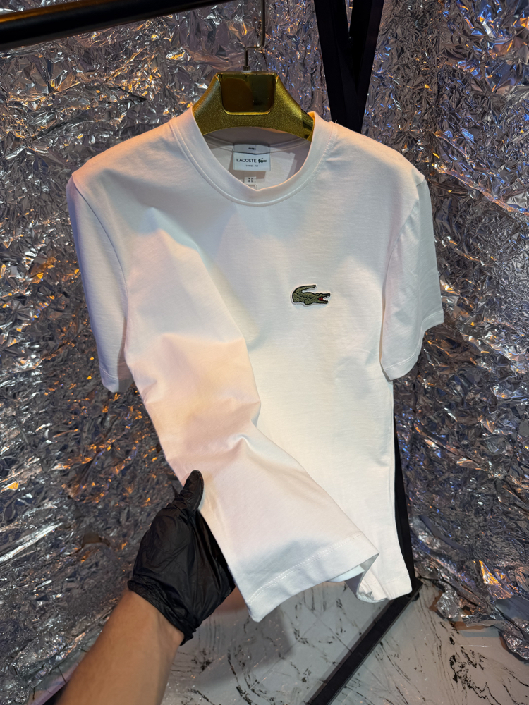 Lacoste Bigg logo ultra premium beyaz