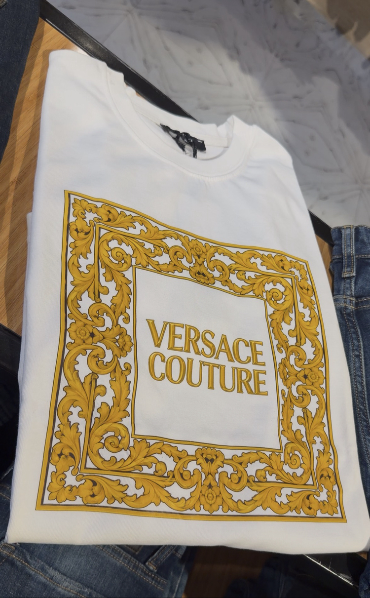 Versace sarmaşık logo ultra premium beyaz (ithal)