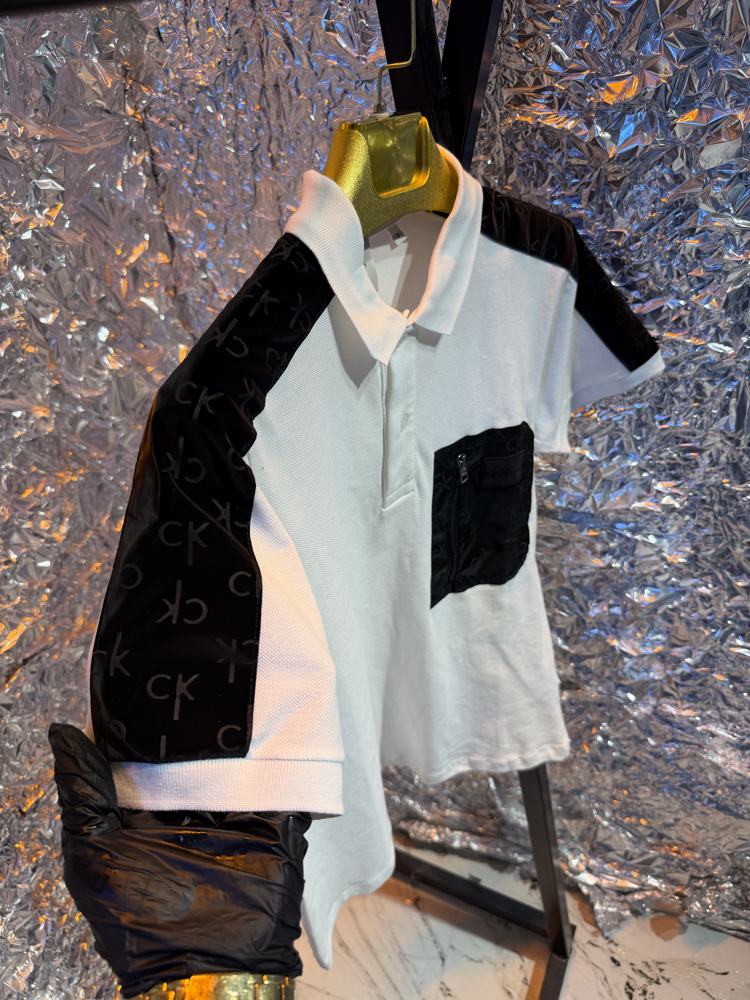 Calvin klein damla baskı ultra premium beyaz