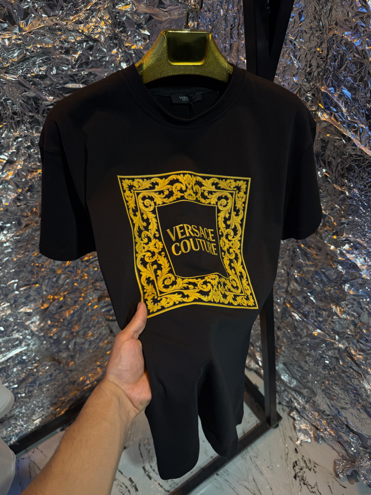 Versace sarmaşık logo ultra premium siyah (ithal)