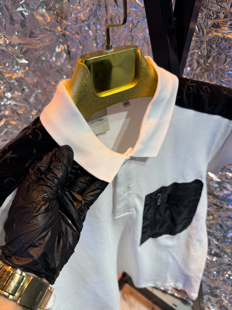 Calvin klein damla baskı ultra premium beyaz